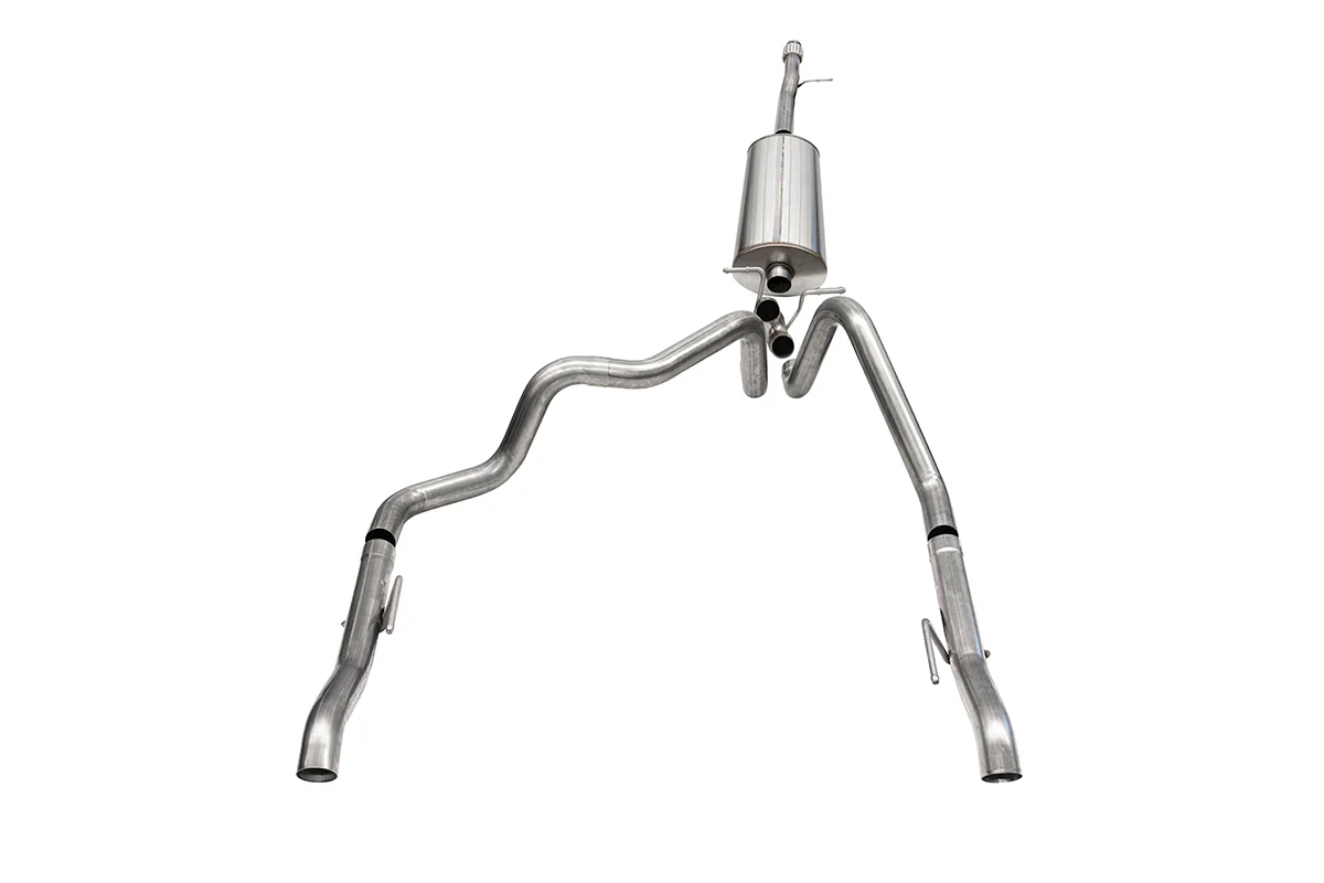 GMC Sierra Performance Exhaust - Cat-Back - CORSA Performance - Sport - Dual Exit - `19-`25