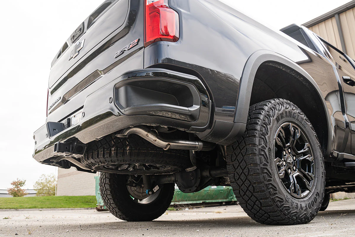 Chevrolet Silverado Performance Exhaust - Cat-Back - Dual Rear Exit - CORSA Performance - Sport - Turndown Tips - `24+