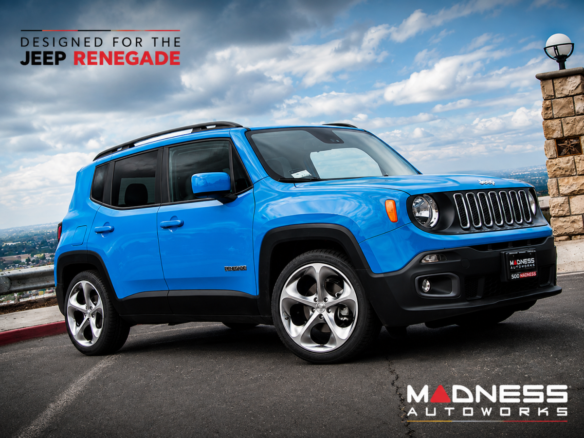 Jeep Renegade Custom Wheels (4) - Phantom - 19x8" - Hyper Silver/ Hyper Black