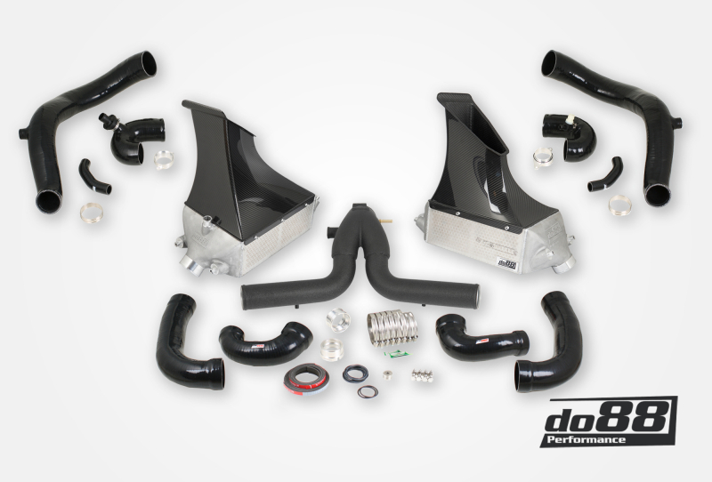 Porsche 911 Turbo S Intercooler Kit - do88 - BigPack w/Inlets - `15-`27