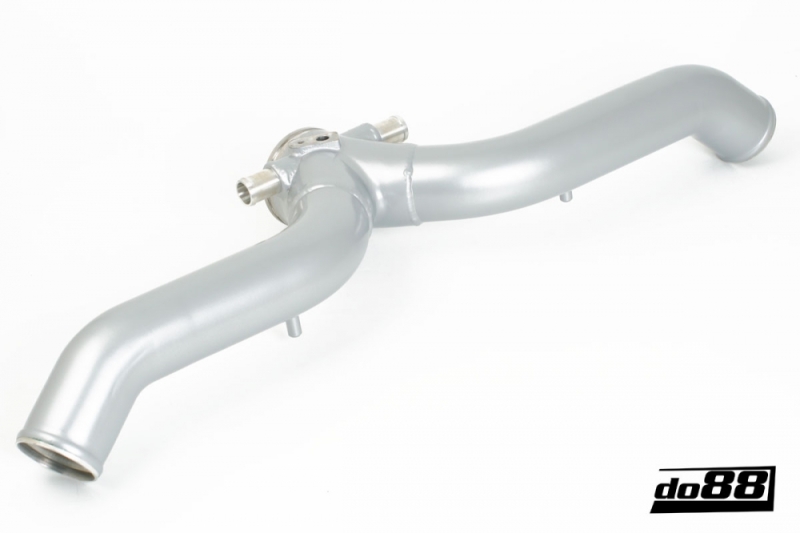 Porsche 997 Performance Exhaust - do88 - Y-Pipe for OEM Intercooler - Silver - `10-`27