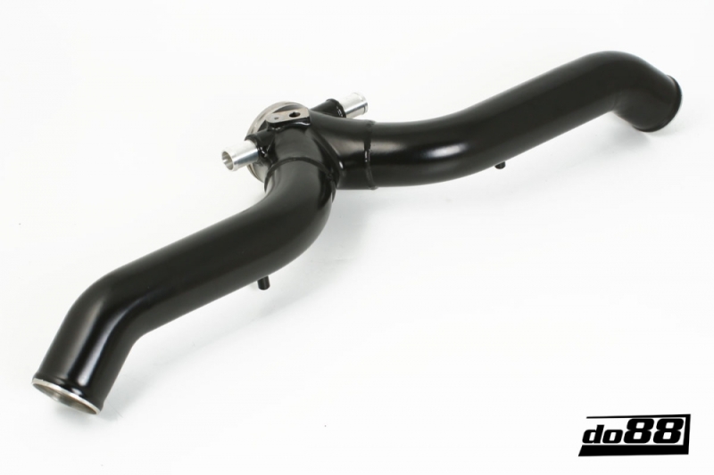 Porsche 997.2 Turbo Y-Pipe - do88 - Black - `10-`27