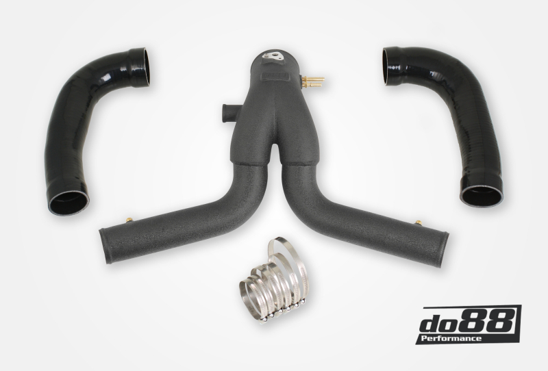 Porsche 911 Turbo Performance Exhaust - do88 - Y-Pipe - Black - `15-`27