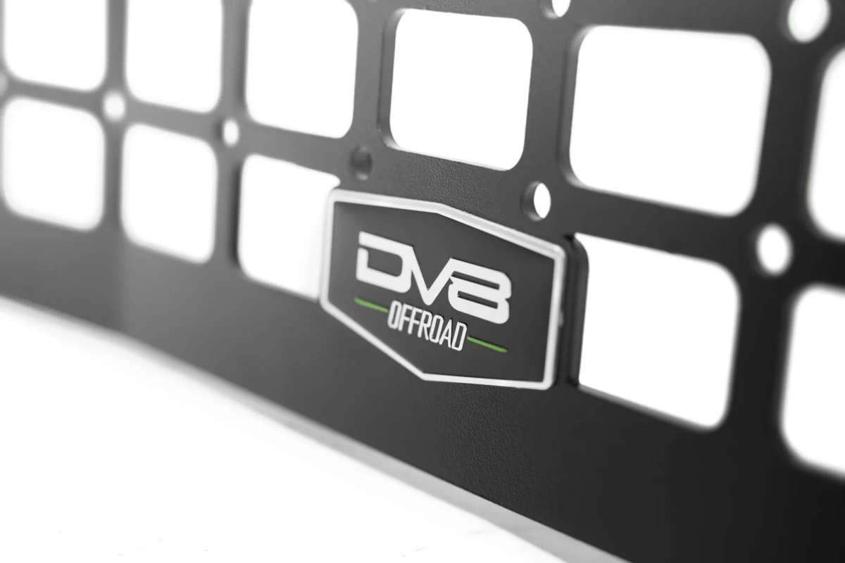 Ford F-350 Molle Panels - Center Console - DV8 Offroad - w/ Device Mount - `17-`21