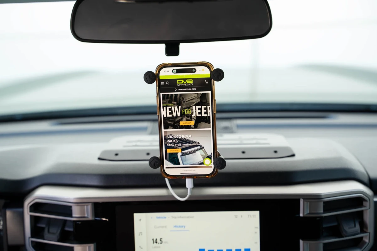 Toyota Sequoia Digital Device Dash Mount - DV8 Offroad - `22-`25