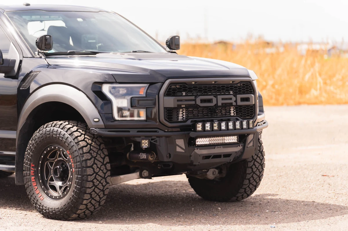 Ford F-150 Raptor Front Bumper - DV8 Offroad - Tube - `17-`20