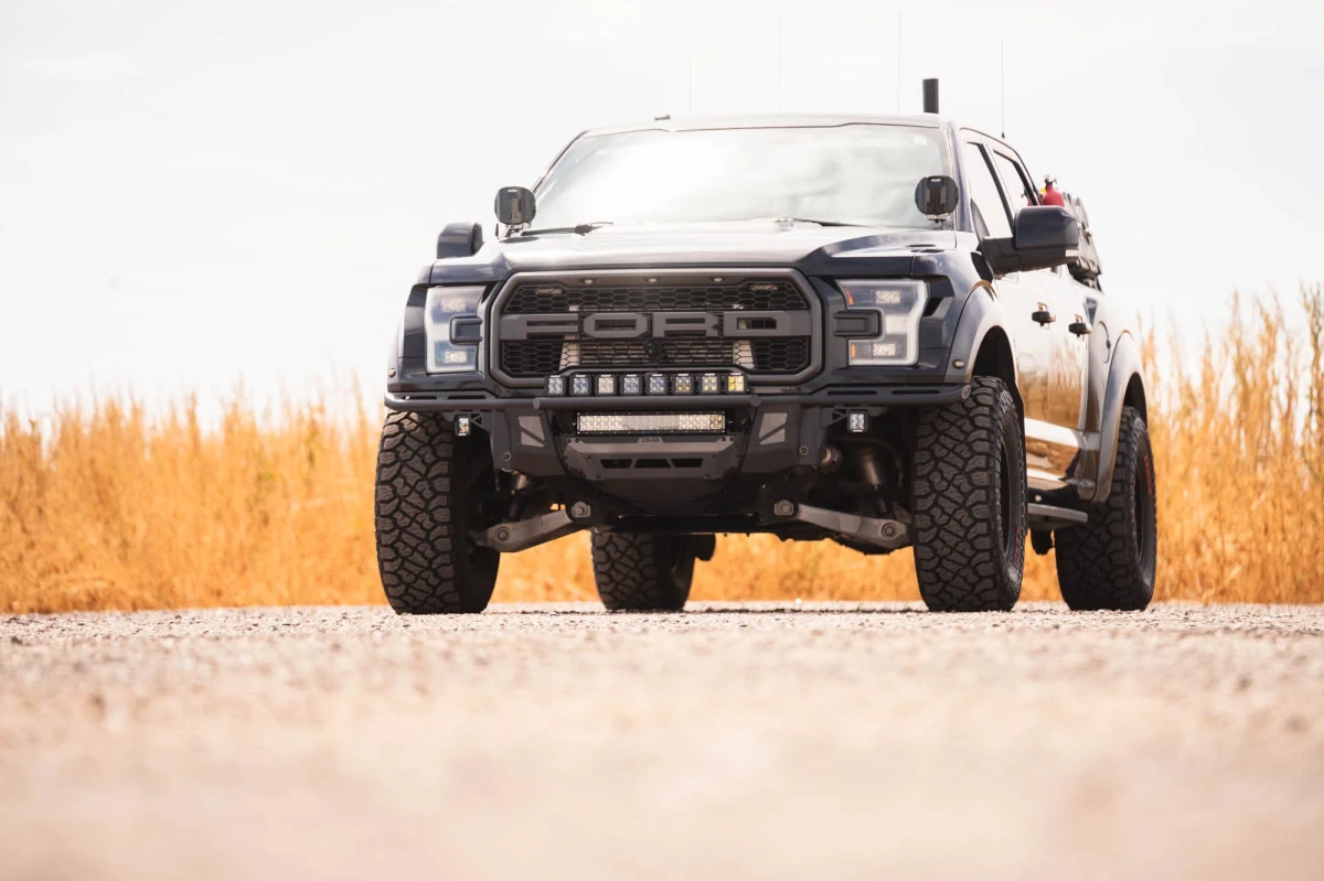 Ford F-150 Raptor Front Bumper - DV8 Offroad - Tube - `17-`20