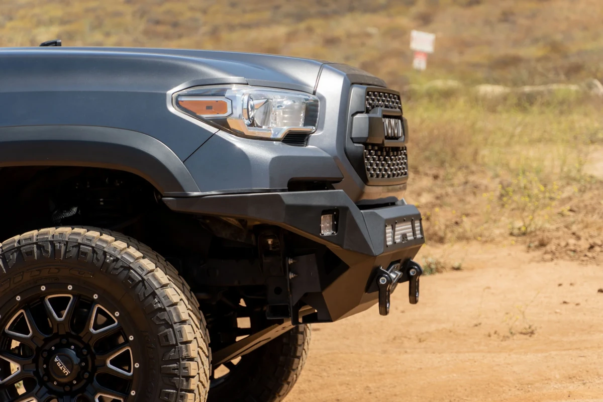 Toyota Tacoma Front Bumper - DV8 Offroad - MTO Series Winch - `16-`23