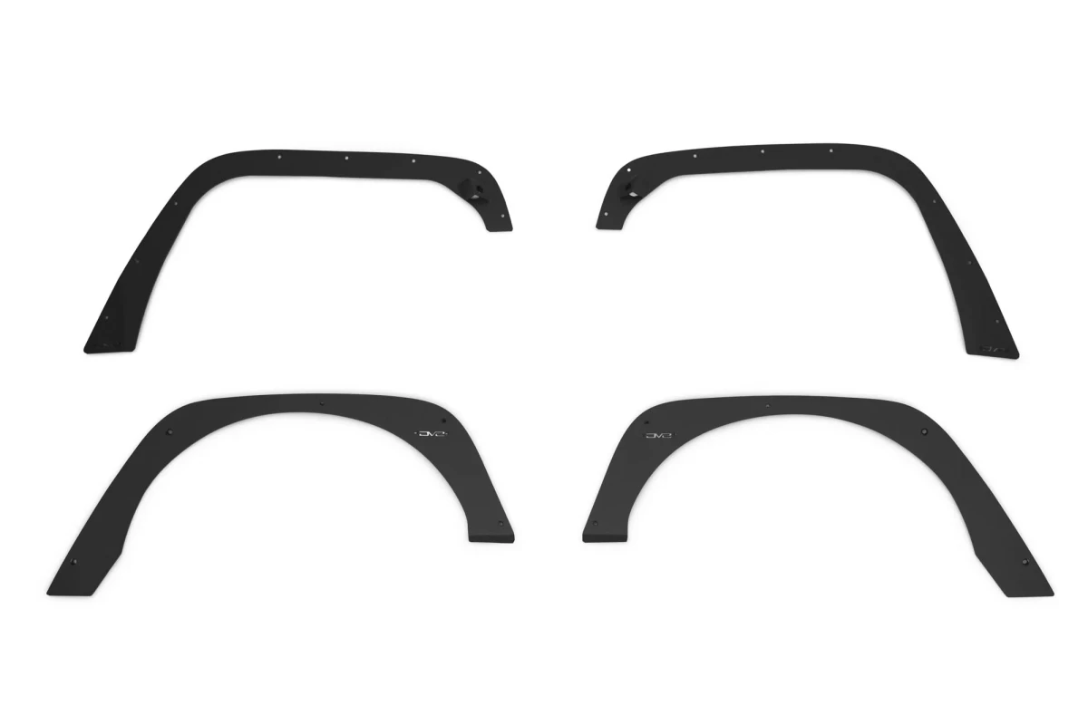 Jeep Wrangler JK Fender Flare Deletes - DV8 Offroad - `07-`18