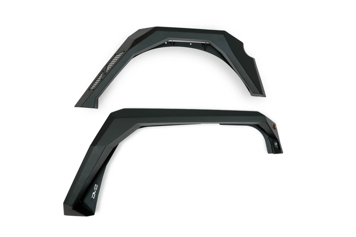 Jeep Wrangler JK Fender Flares - DV8 Offroad - Armor - `07-`18