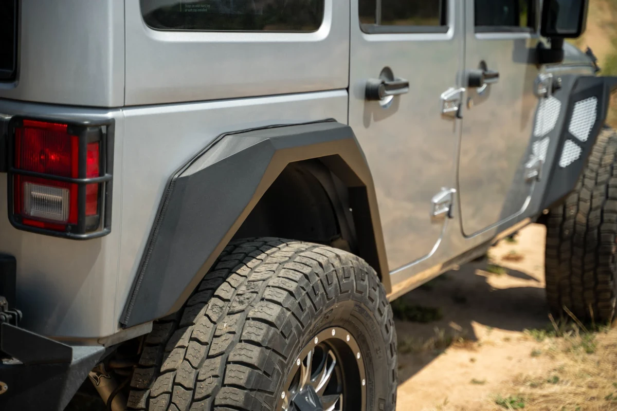 Jeep Wrangler JK Fender Flares - DV8 Offroad - Armor - `07-`18