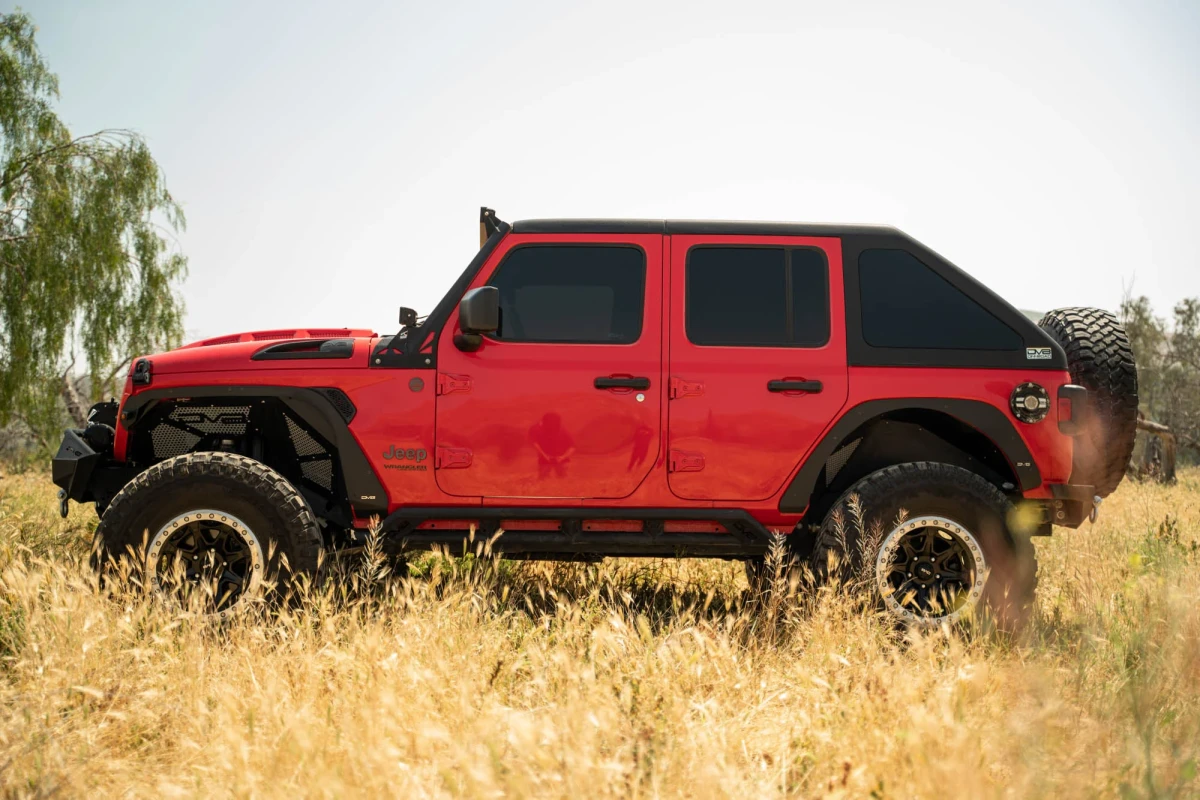 Jeep Wrangler JL Fender Flare Deletes - DV8 Offroad - `18-`24