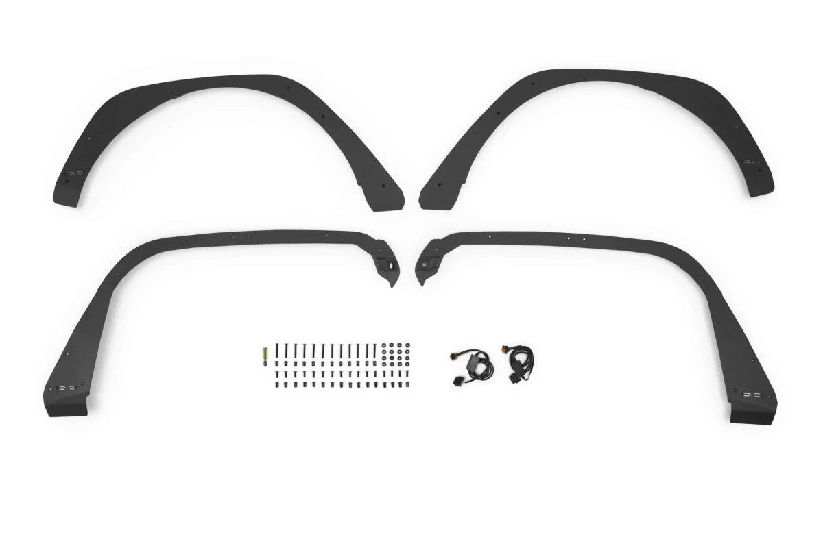Jeep Wrangler JL Fender Flare Deletes - DV8 Offroad - `18-`24