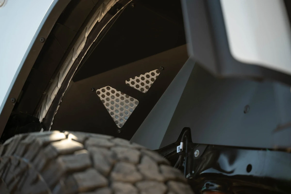 Jeep Wrangler JL Inner Fender Liners - Rear - DV8 Offroad - `18-`24