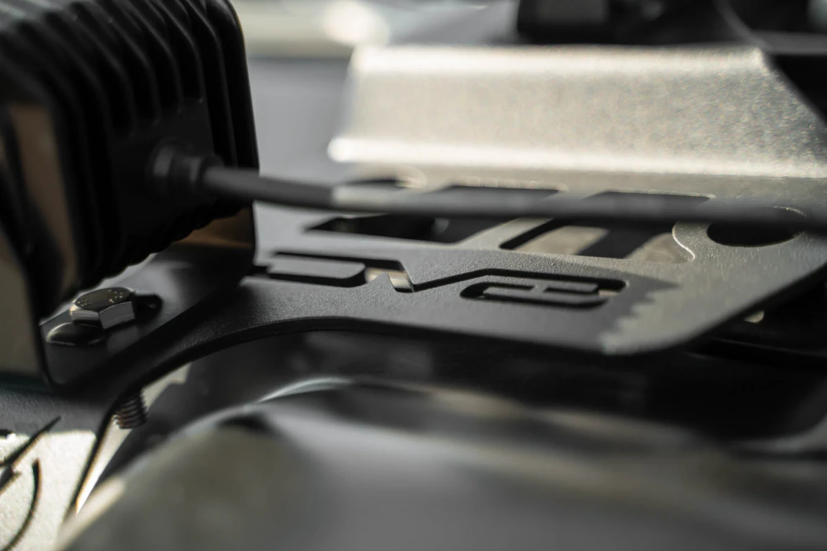 Jeep Wrangler JL Light Pod Mounts - Dual Light Pod - DV8 Offroad - 4XE - `21-`25