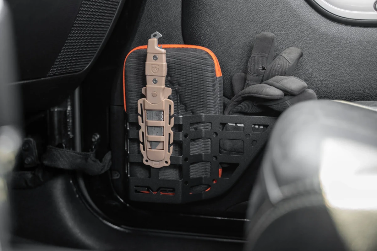 Jeep Wrangler JK Molle Panels - Front Door Pocket - DV8 Offroad - `11-`18