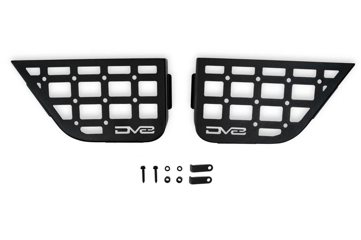 Jeep Wrangler JK Molle Panels - Front - DV8 Offroad - Slim - `11-`18