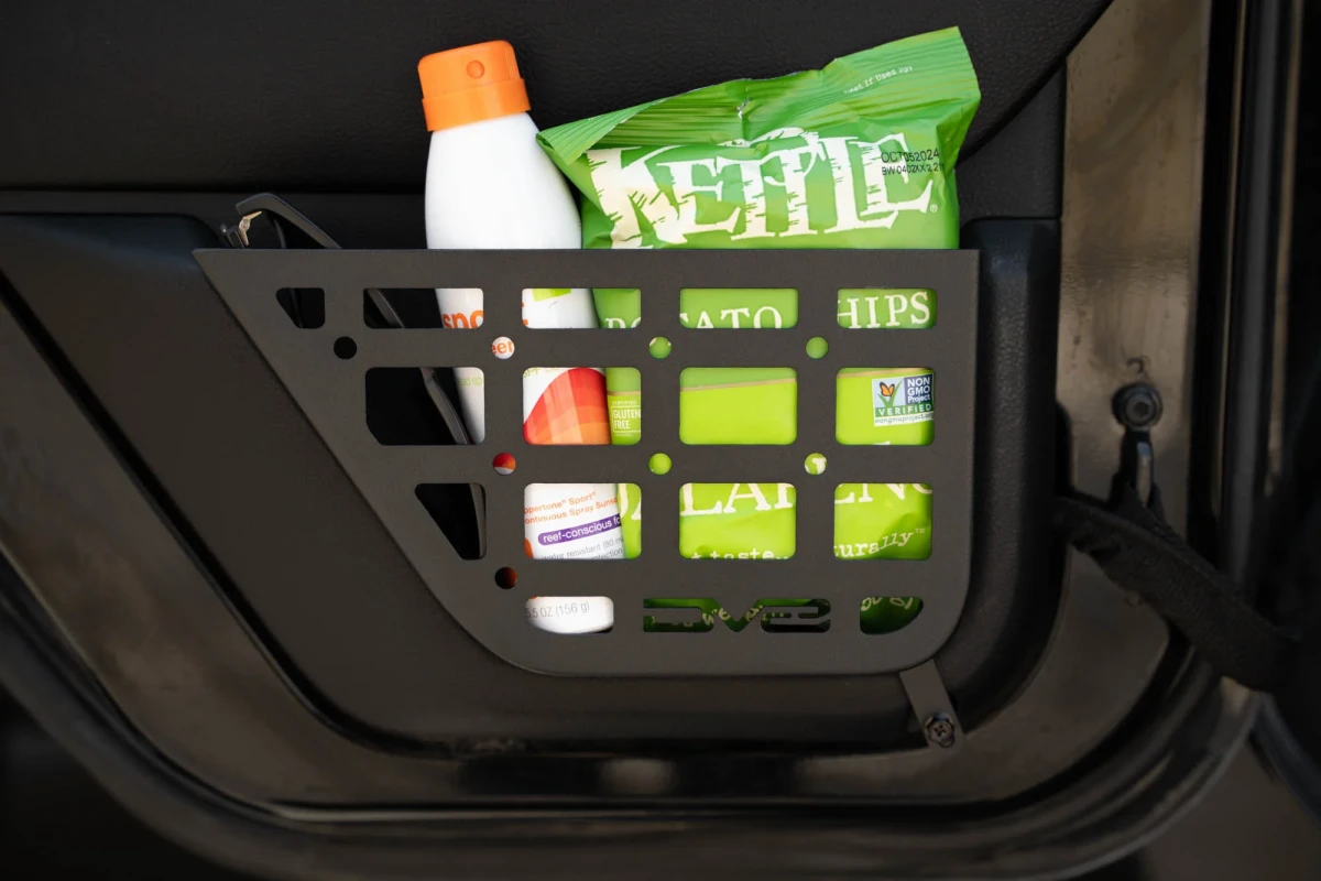 Jeep Wrangler JK Molle Panels - Rear Door - DV8 Offroad - Slim - `11-`18