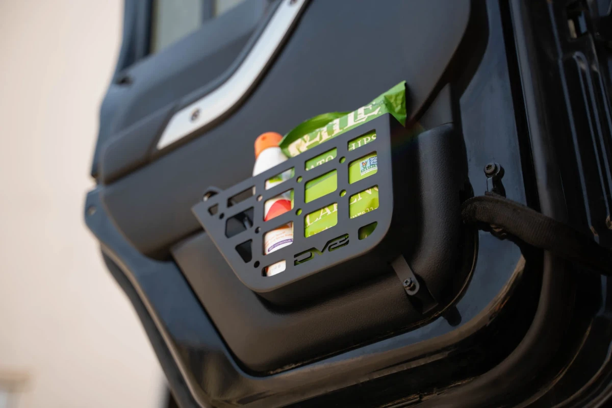 Jeep Wrangler JK Molle Panels - Rear Door - DV8 Offroad - Slim - `11-`18