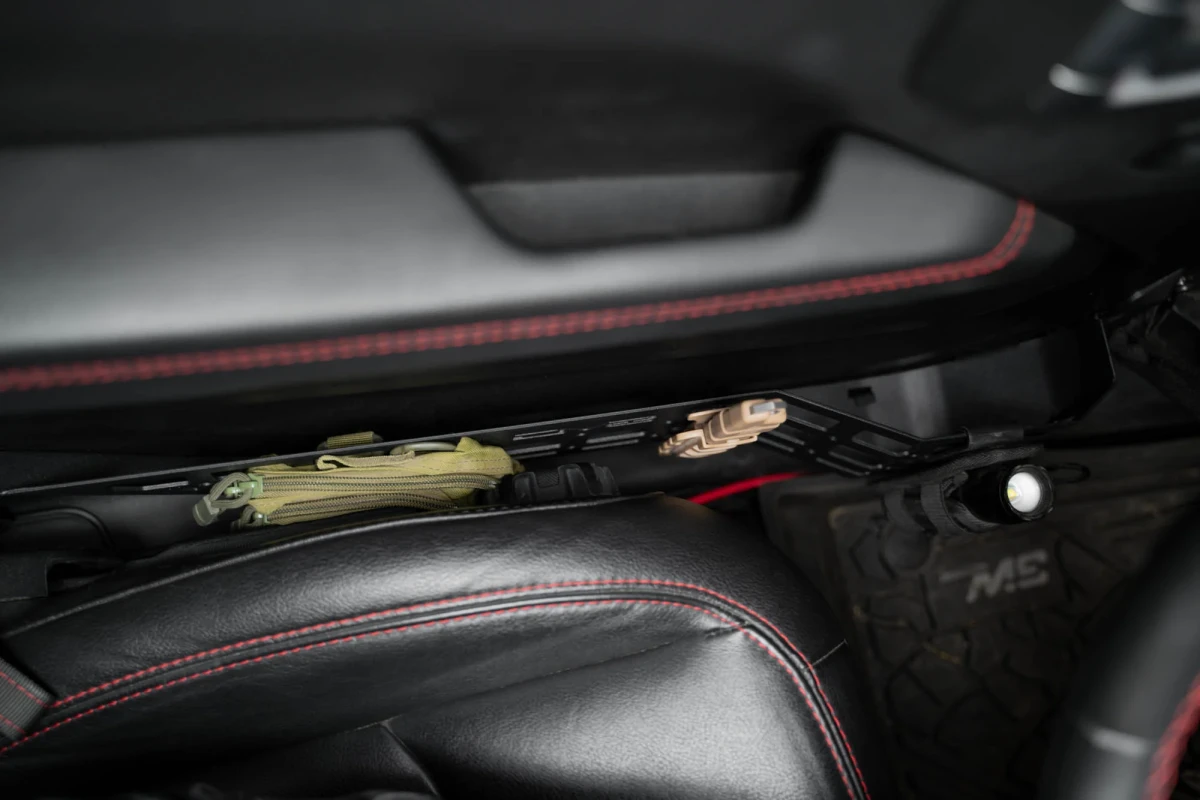 Jeep Wrangler JL Molle Panels - Front - DV8 Offroad - Door Pocket - `18+