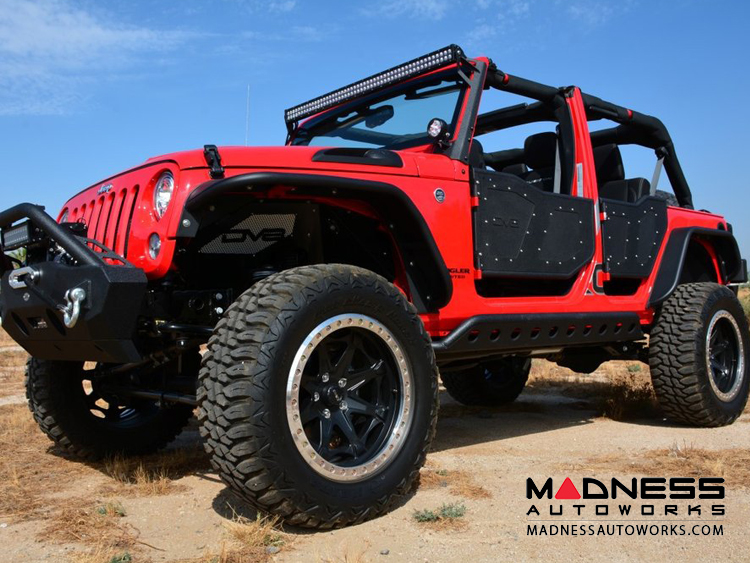 Jeep Wrangler JK Half Doors - Rear - DV8 Offroad - `07-`18
