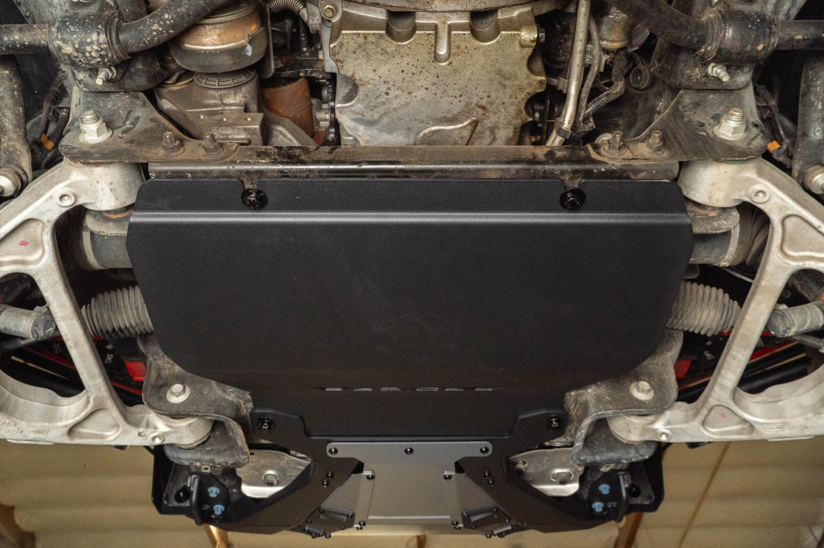 Ford F-150 Raptor Skid Plates - Front - DV8 Offroad - Front Diff - `15-`20