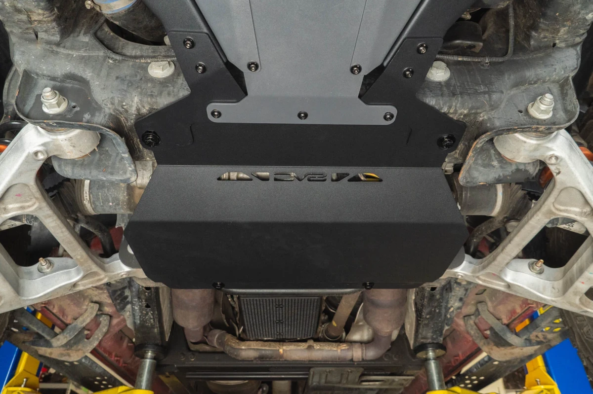 Ford F-150 Raptor Skid Plates - Front - DV8 Offroad - Front Diff - `15-`20
