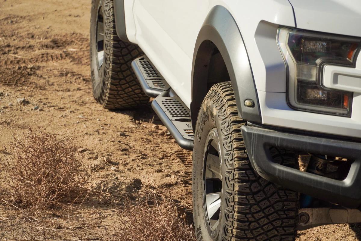 Ford F-150 Side Steps - DV8 Offroad - OE Plus - `15-`24