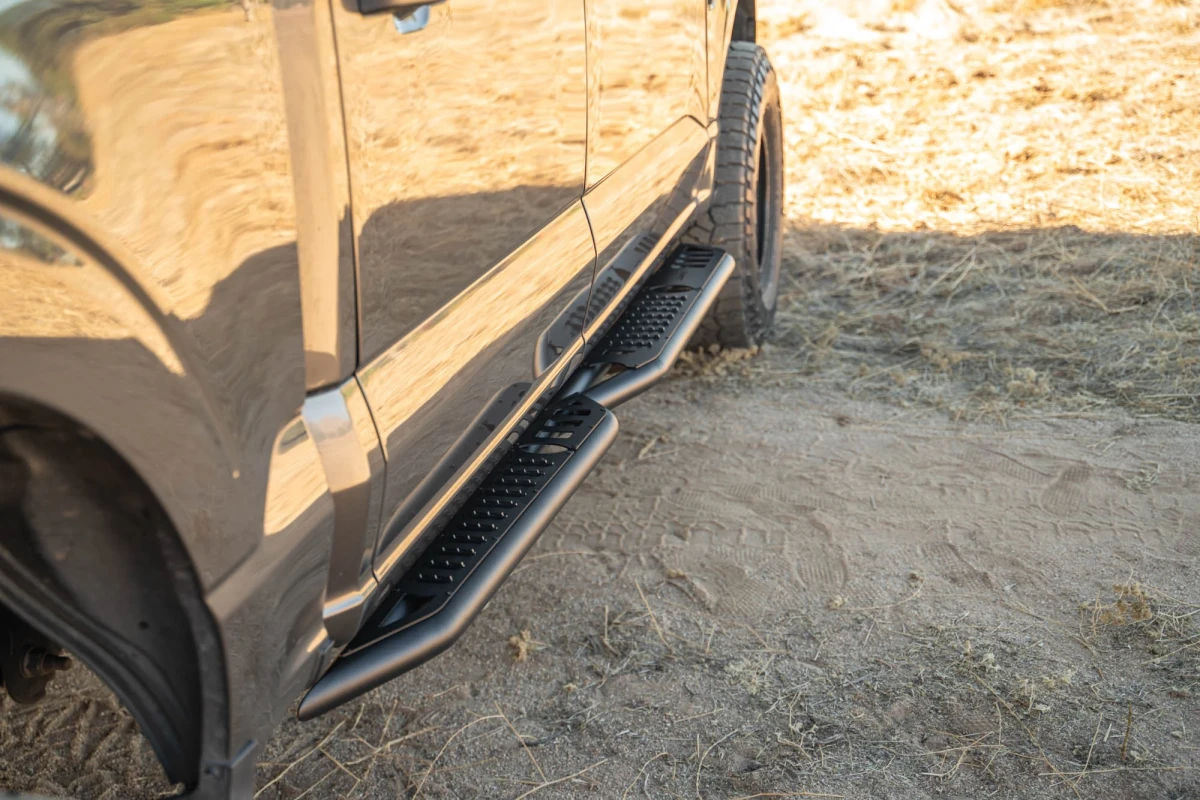 Ford F-150 Side Steps - DV8 Offroad - OE Plus - `15-`24