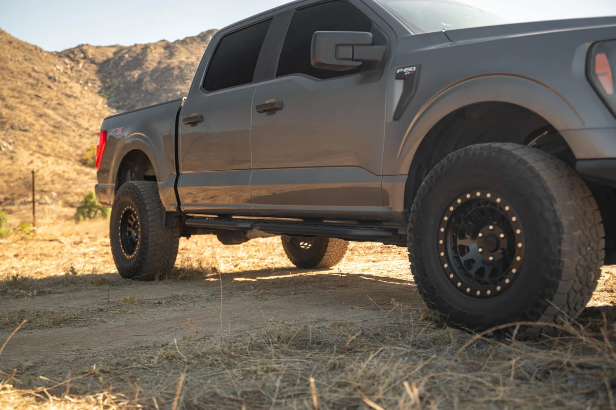 Ford F-150 Side Steps - DV8 Offroad - OE Plus - `15-`24