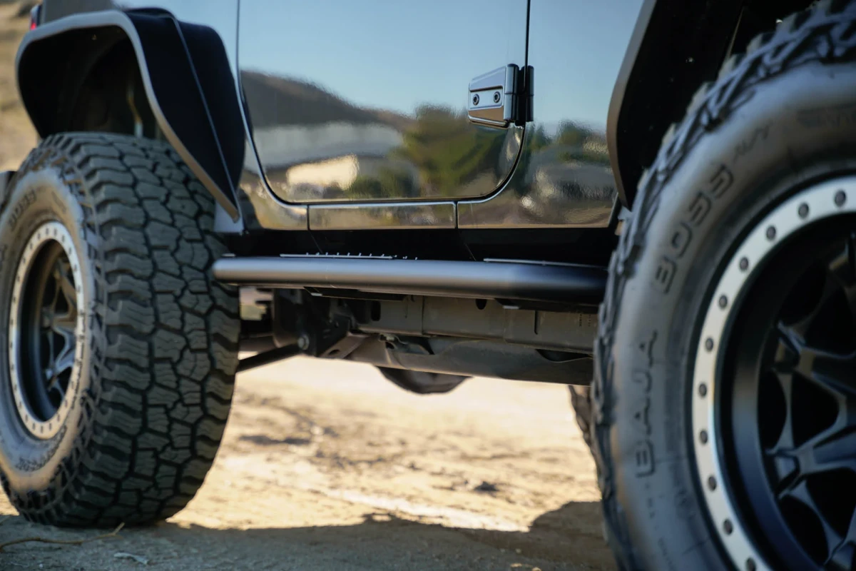 Jeep Wrangler JK Side Steps - DV8 Offroad - OE Plus - `07-`18 - 2 Door