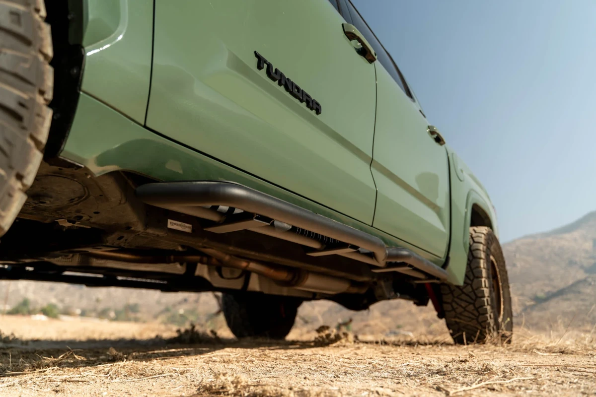 Toyota Tundra Side Steps - DV8 Offroad - OE Plus - `22-`24