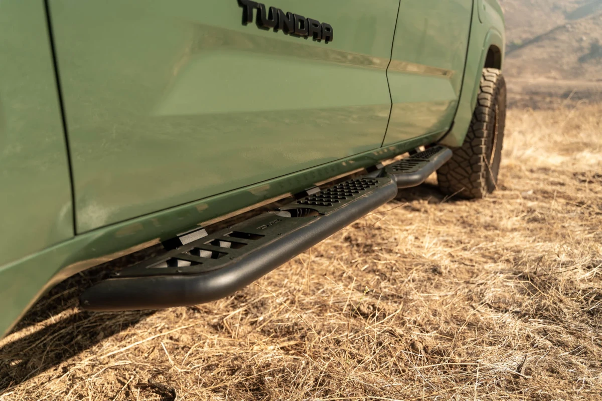 Toyota Tundra Side Steps - DV8 Offroad - OE Plus - `22-`24