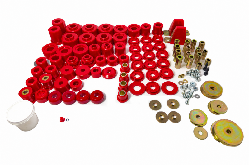 Lexus GX460 Bushing Kit - Energy Suspension - Hyper-Flex Master Set - Red - `10-`24