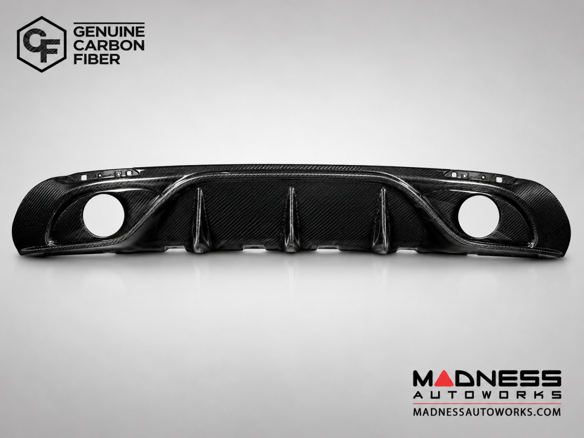Alfa Romeo Giulia Diffuser - Carbon Fiber - Originale Lusso - Feroce Carbon - Base Models
