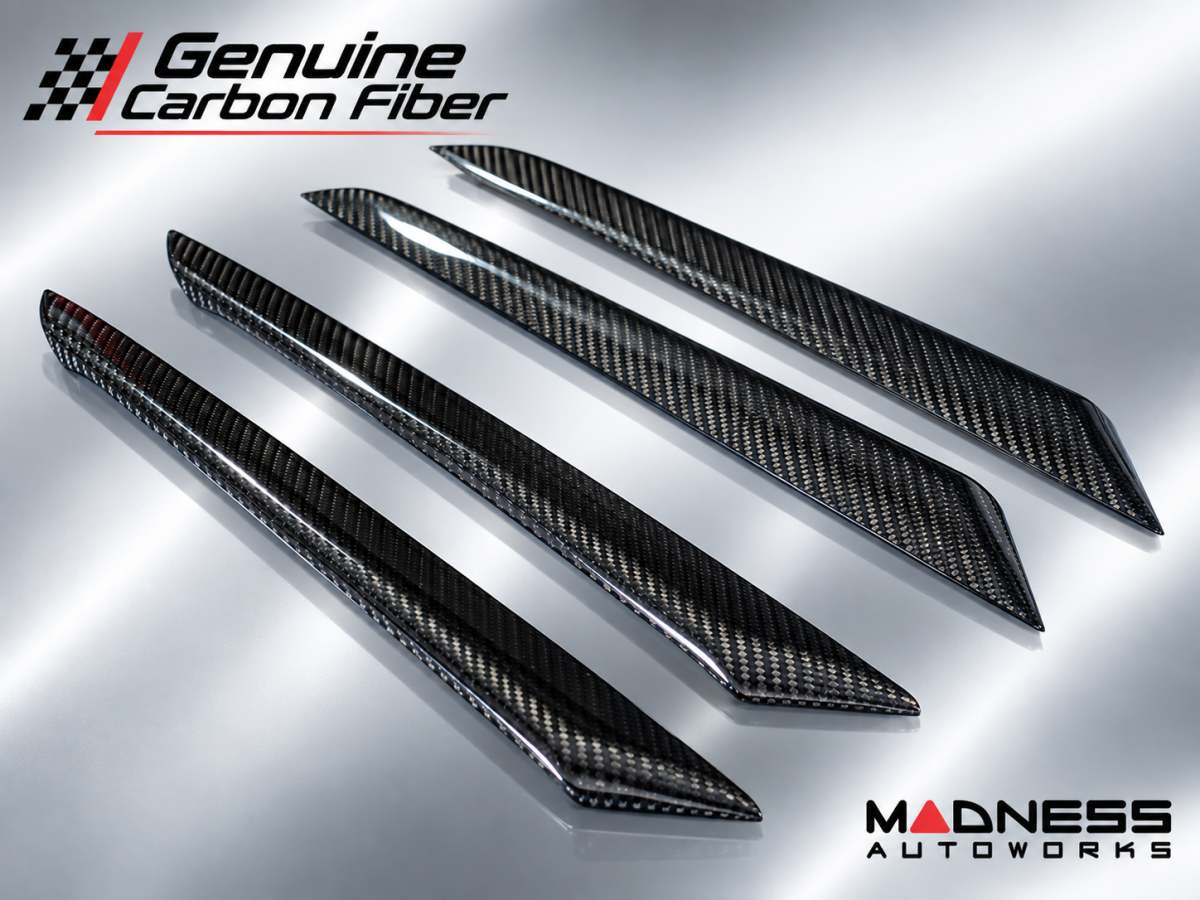Maserati Ghibli Interior Trim - Carbon Fiber - Door Trim Kit - Feroce Carbon - set of 4