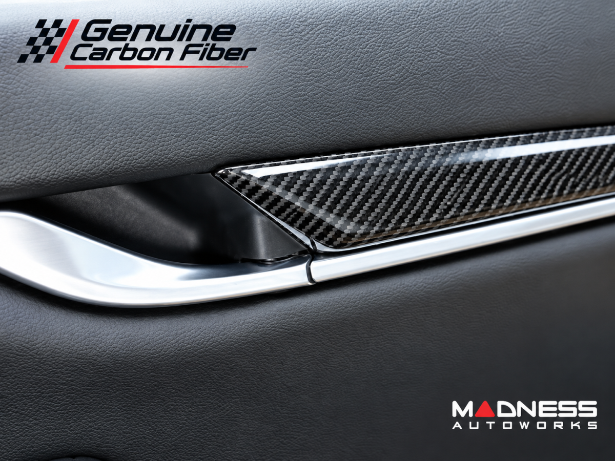 Maserati Ghibli Interior Trim - Carbon Fiber - Door Trim Kit - Feroce Carbon - set of 4