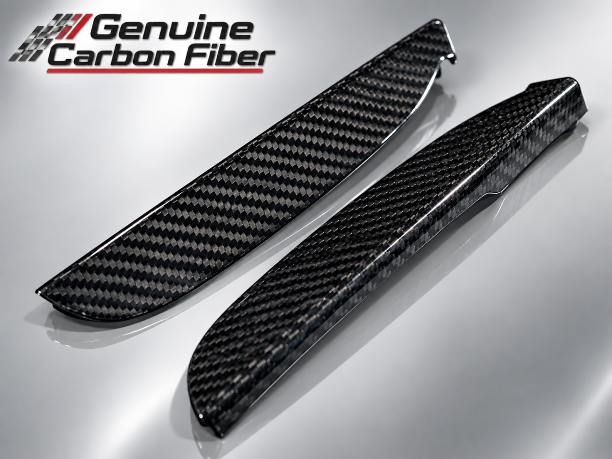 Maserati Ghibli Exterior Trim - Carbon Fiber - C Pillar Trim Cover Kit - Feroce Carbon