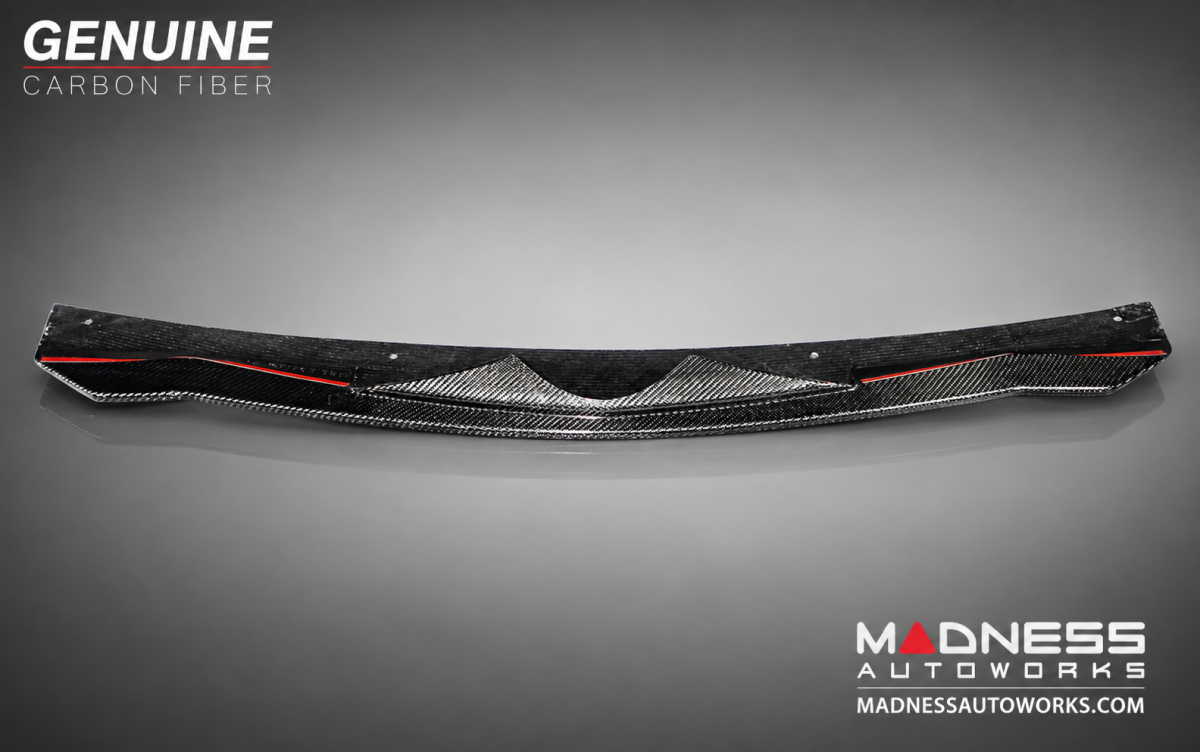 Alfa Romeo Giulia Front Spoiler - Carbon Fiber - QV Style - V3 - Feroce Carbon - Base Model