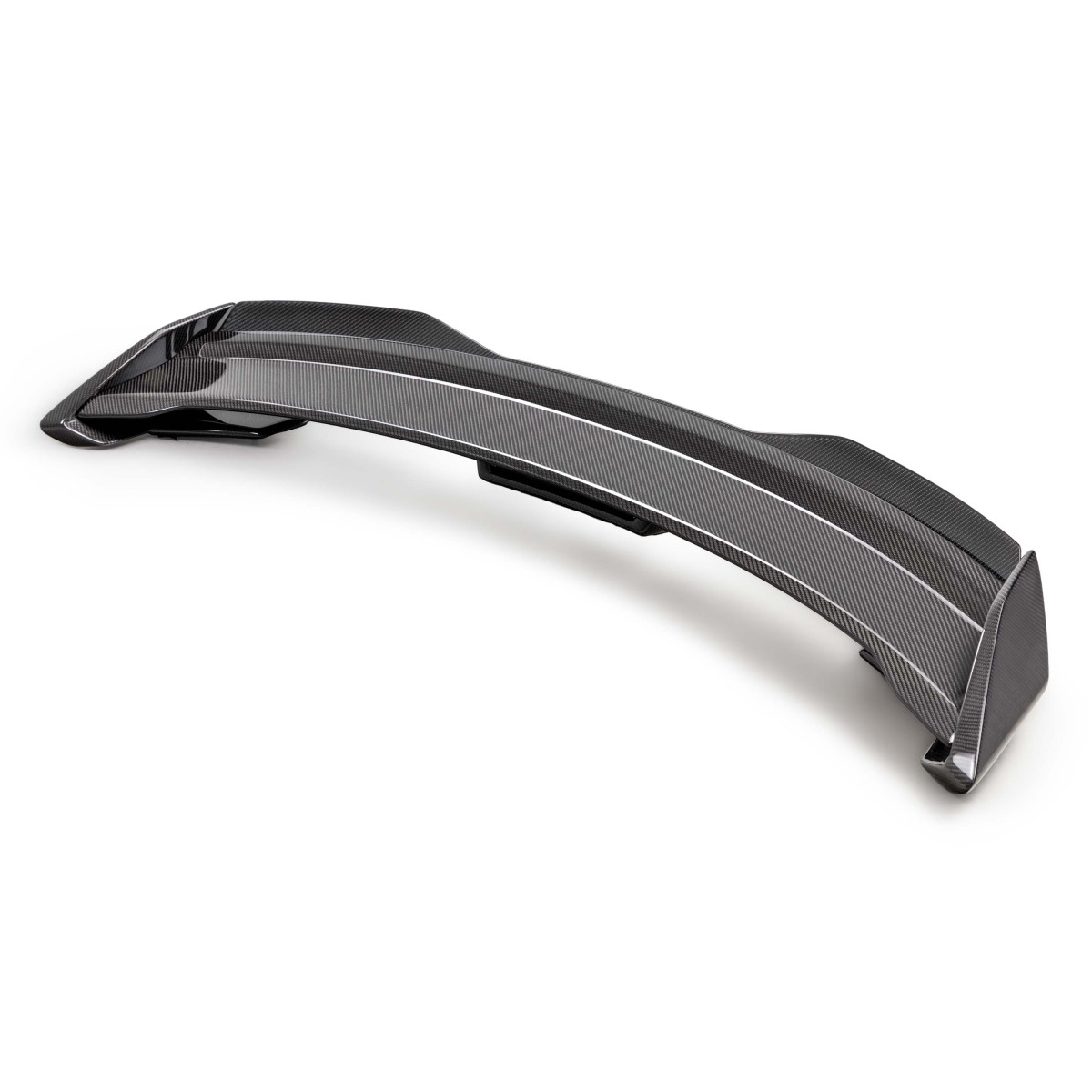 Ford Mustang Trunk Spoiler - Carbon Fiber w/ Gurney Flap - Ford Racing - Darkhorse - Gloss - 2024+