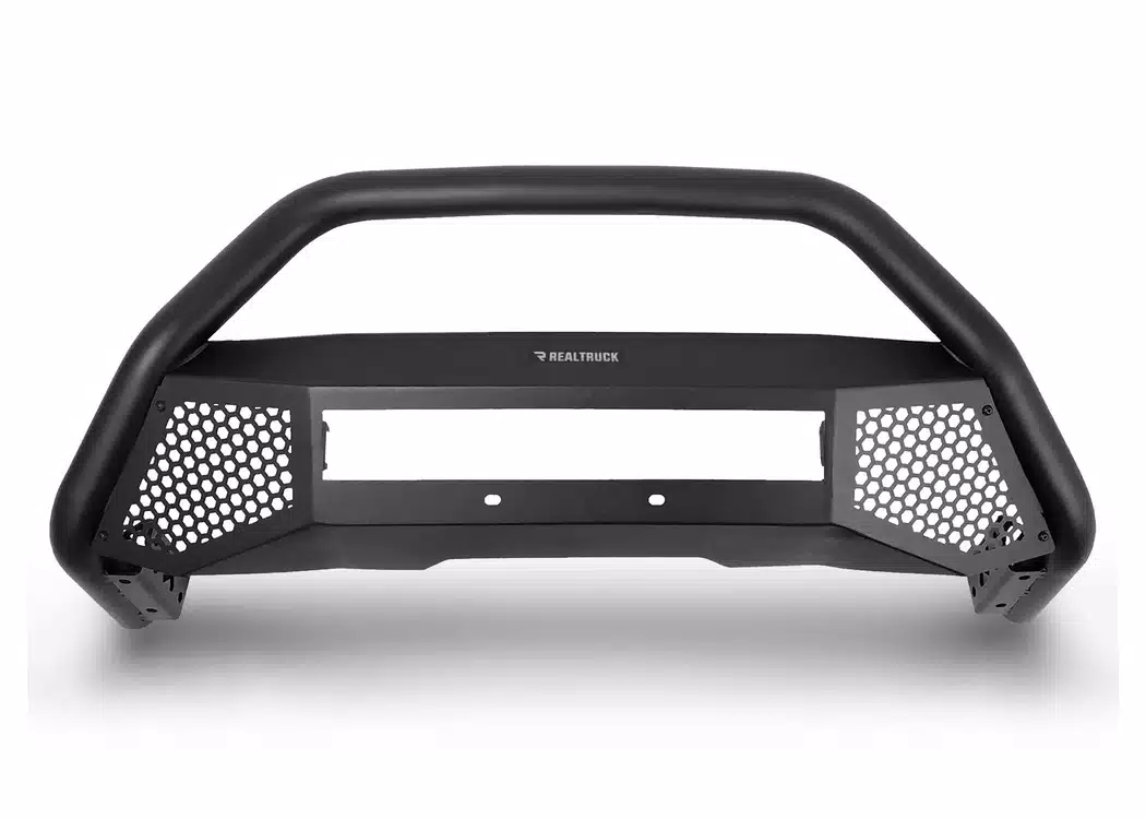 Dodge Ram Bull Bar - Front - Go Rhino - RC4 LR with Skid Plate - Textured Black - `09-`10