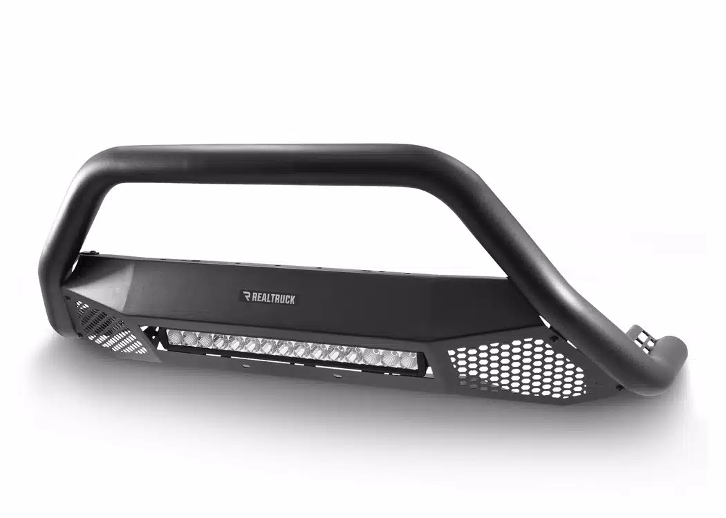 Dodge Ram Bull Bar - Front - Go Rhino - RC4 LR with Skid Plate - Textured Black - `09-`10