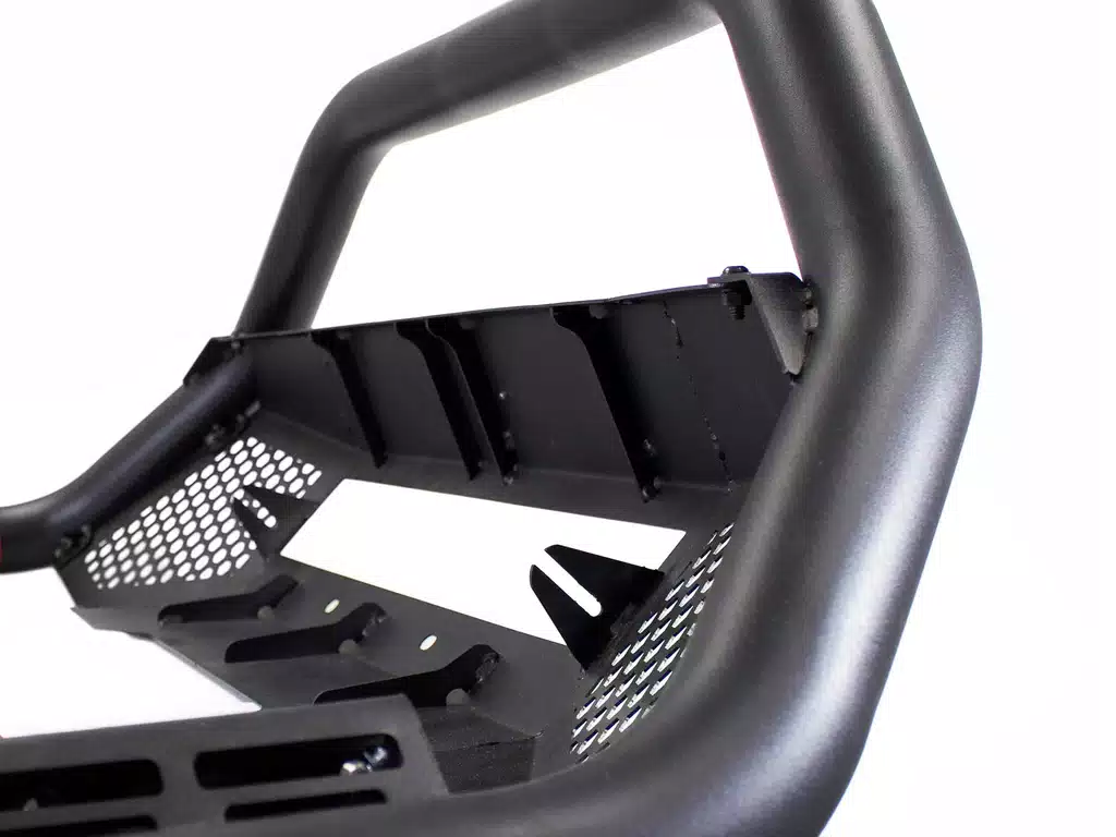 Dodge Ram Bull Bar - Front - Go Rhino - RC4 LR with Skid Plate - Textured Black - `09-`10