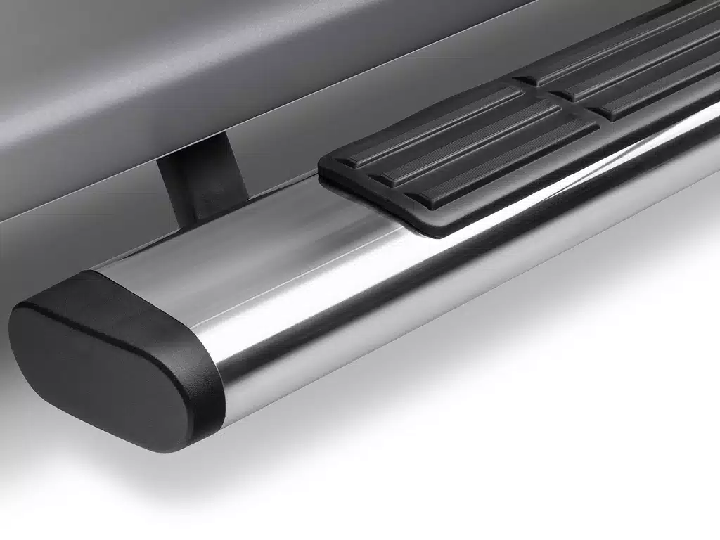 Dodge Ram 3500 Side Steps - Go Rhino - 6in OE Xtreme - Polished Stainless - '10-'20