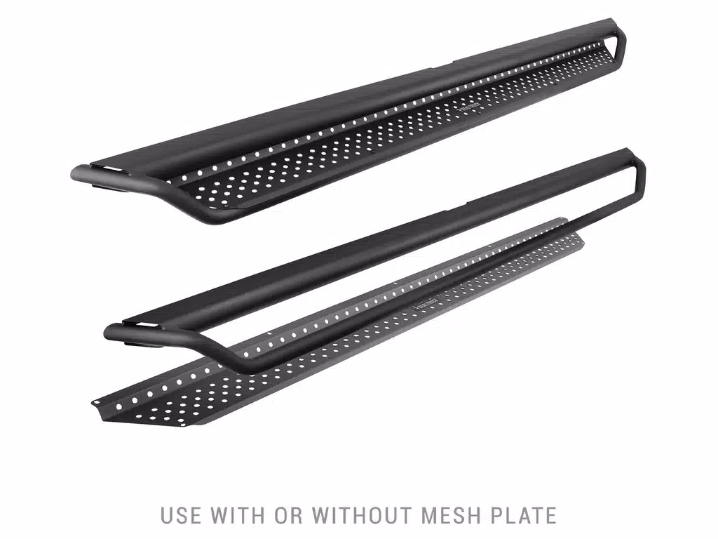 Dodge Ram 1500 Side Steps - Go Rhino - Dominator Extreme D1 - Textured Black - `09-`19
