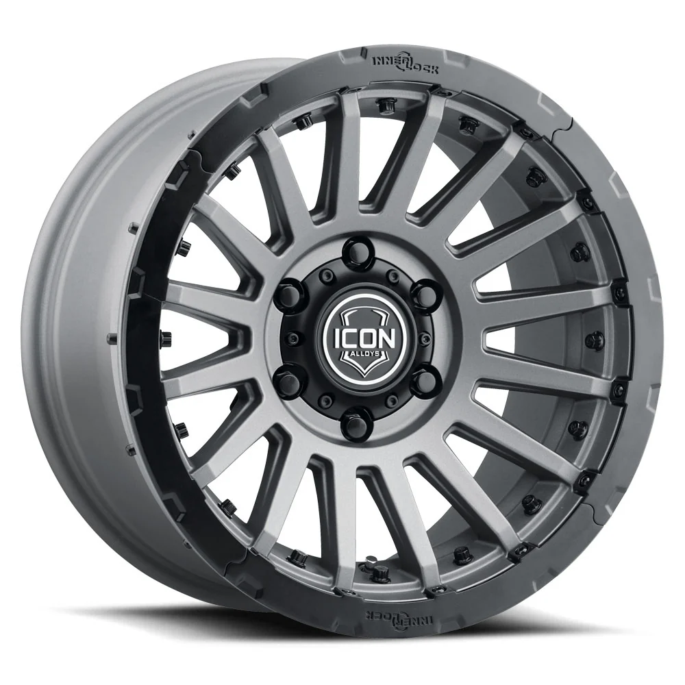 Custom Wheel - Recon - Charcoal - 18 X 9 / 6 x 5.5 / 0mm / 5" - Icon 