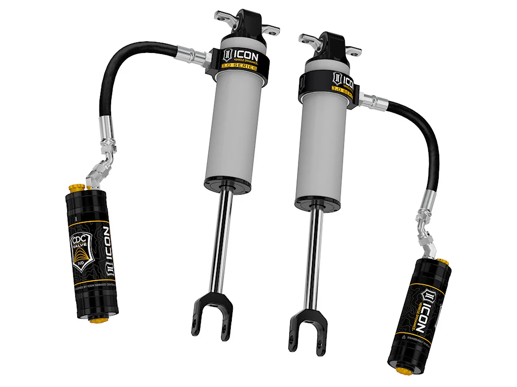 GMC Sierra 2500 HD Shocks - Front - 0-3.5" Lift - ICON - 2.0 Series VS 3.0 RR CDCV - `20-`26