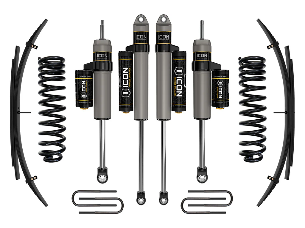 Ford F-350 Super Duty Suspension Lift Kit - Front + Rear - ICON - 2.5in Stage 2 w/ Expansion Pack - `20-`22