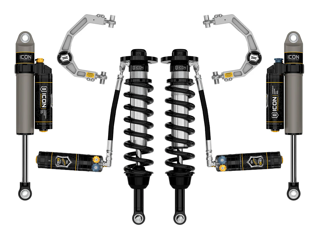 Ford F-150 Coilover Suspension Kit - ICON - 2.5 Series Stage 4 Billet UCA CDXS - `21-`24