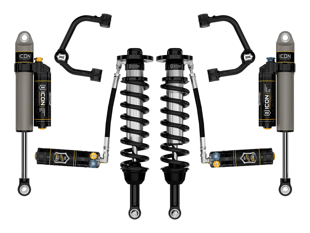 Ford F-150 Coilover Suspension Kit - ICON - 2.5 Series Stage 4 Tubular CDXS - `21-`24